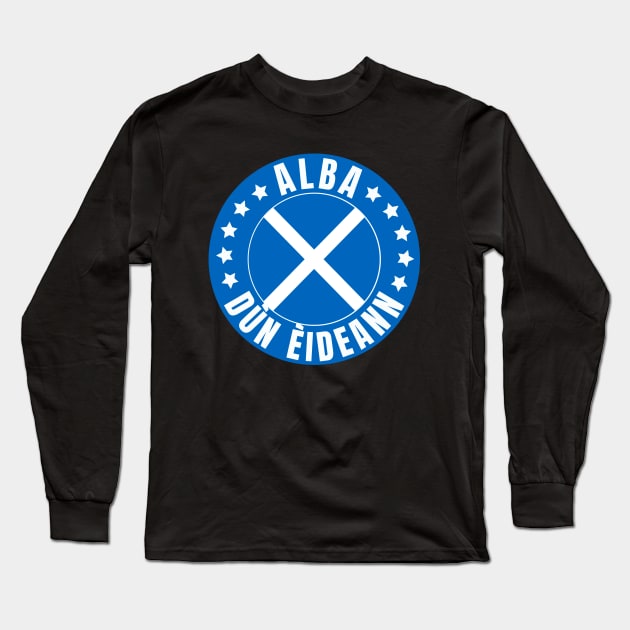 Edinburgh Long Sleeve T-Shirt by footballomatic